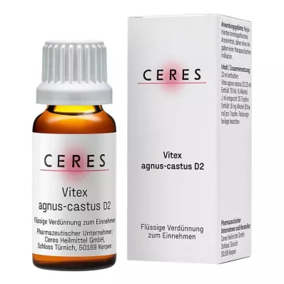 CERES Vitex Agnus castus D 2 Utspädning, 20 ml