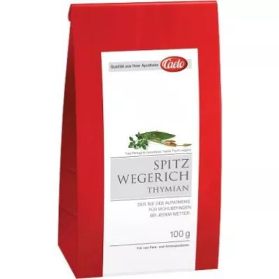 SPITZWEGERICH THYMIAN Tea Caelo HV-Förpackning, 100 g SPITZWEGERICH THYMIAN Tea Caelo HV-Förpackning, 100 g