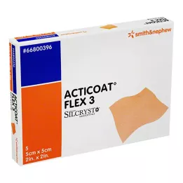ACTICOAT Flex 3 5x5 cm förband, 5 st