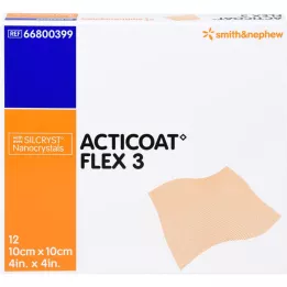 ACTICOAT Flex 3 10x10 cm förband, 12 st