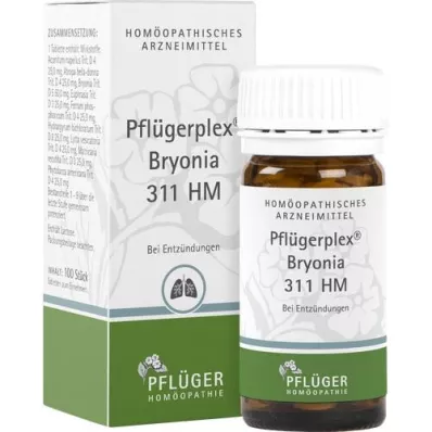 PFLÜGERPLEX Bryonia 311 HM Tabletter, 100 st