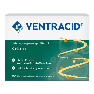 VENTRACID Tabletter, 100 st VENTRACID Tabletter, 100 st