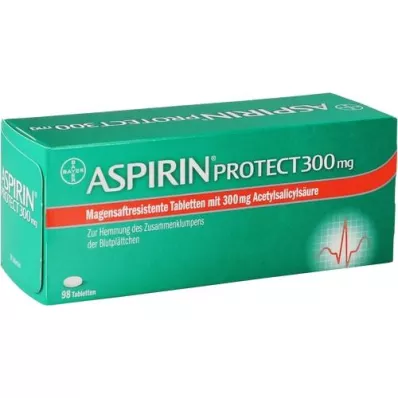 ASPIRIN Protect 300 mg enterotabletter, 98 st