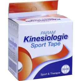 KINESIOLOGIE Sporttejp 5 cmx5 m röd, 1 st