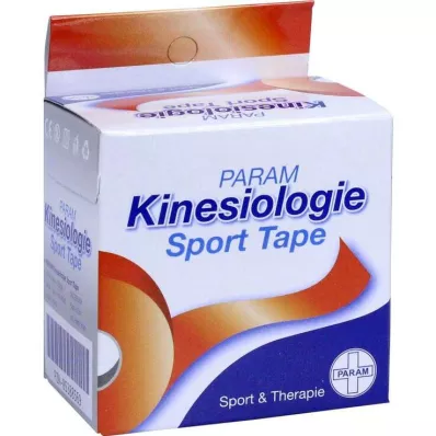 KINESIOLOGIE Sporttejp 5 cmx5 m röd, 1 st