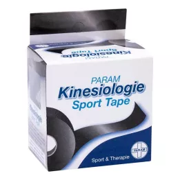 KINESIOLOGIE Sporttejp 5 cmx5 m svart, 1 st