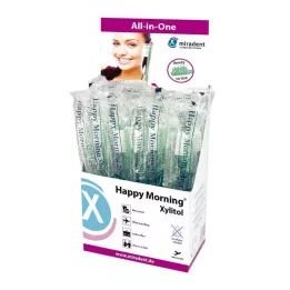 MIRADENT Engångstandborste Happy Morning Xylitol, 50 st