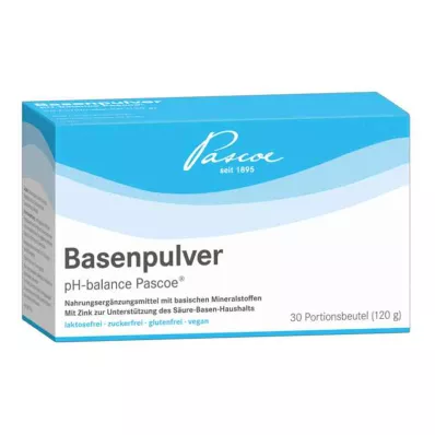 BASENPULVER pH-värde Pascoe, 30X4 g