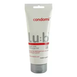 CONDOMI Smörjmedel och massagegel, 200 ml
