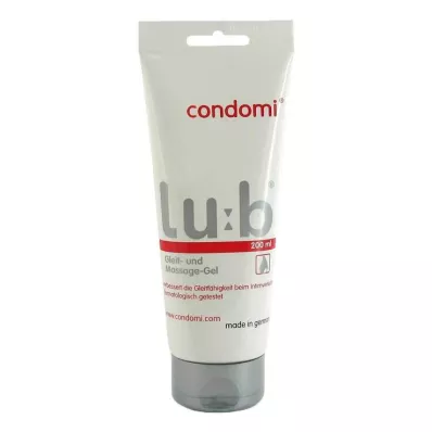 CONDOMI Smörjmedel och massagegel, 200 ml