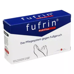 FUFRIN PediFlex vårdstrumpa + salva storlek 43-46, 2X5 g