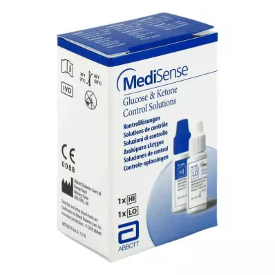 MEDISENSE Kontr. lösning glukos + ketoner H/L, 2 fl MEDISENSE Kontr. lösning glukos + ketoner H/L, 2 fl