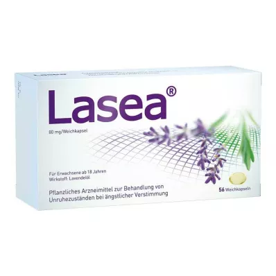 Lasea mjuka kapslar för inre rastlöshet, 56 st