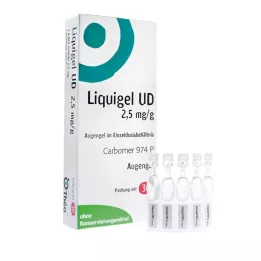 LIQUIGEL UD 2,5 mg/g oftalmisk gel i engångsdosbehållare, 30X0,5 g