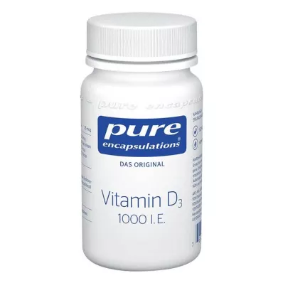 PURE ENCAPSULATIONS Vitamin D3 1000 I.U. kapslar, 60 kapslar PURE ENCAPSULATIONS Vitamin D3 1000 I.U. kapslar, 60 kapslar