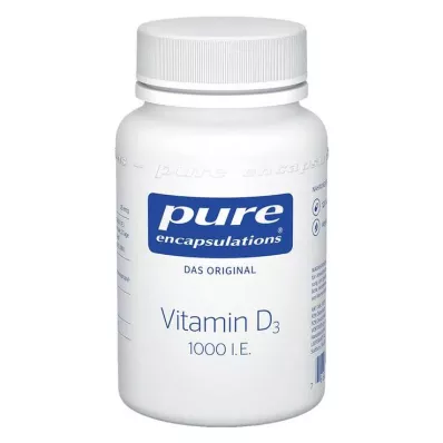 PURE ENCAPSULATIONS Vitamin D3 1000 I.U. kapslar, 120 kapslar PURE ENCAPSULATIONS Vitamin D3 1000 I.U. kapslar, 120 kapslar