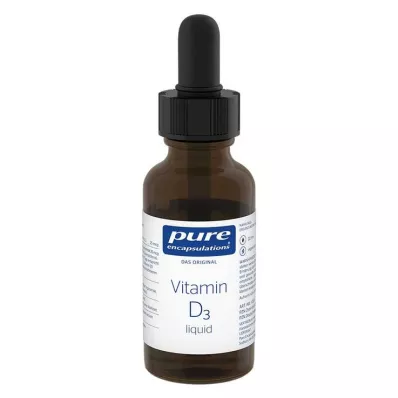 PURE ENCAPSULATIONS Vitamin D3 flytande, 22,5 ml