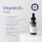 PURE ENCAPSULATIONS Vitamin D3 flytande, 22,5 ml