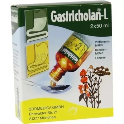 GASTRICHOLAN-L Oral vätska, 2X50 ml