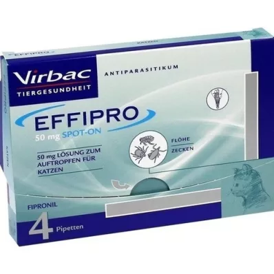 EFFIPRO 50 mg lösning för katter, 4 st