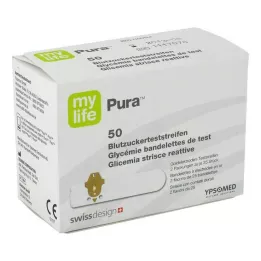 MYLIFE Pura teststickor för blodglukos, 50 st
