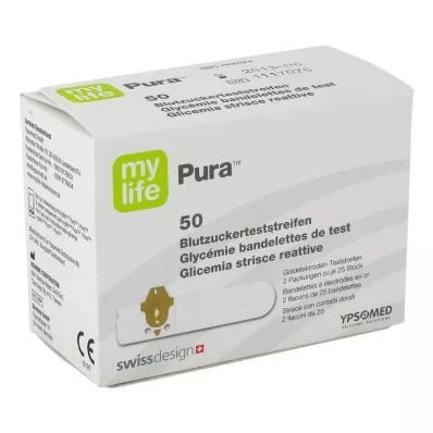 MYLIFE Pura teststickor för blodglukos, 50 st