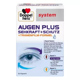 DOPPELHERZ Eyes plus vision+protection system kapslar, 60 st