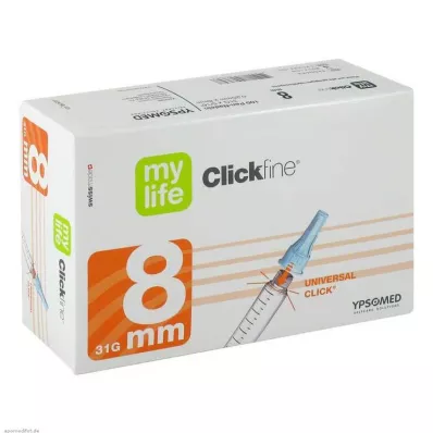 MYLIFE Clickfine pennnålar 8 mm, 100 st MYLIFE Clickfine pennnålar 8 mm, 100 st