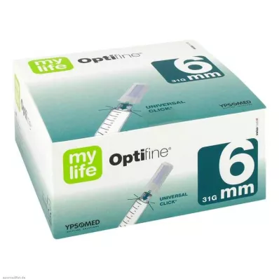 MYLIFE Optifine pennnålar 6 mm, 100 st
