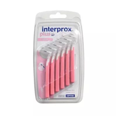 INTERPROX plus nano rosa mellanrumsborste, 6 st