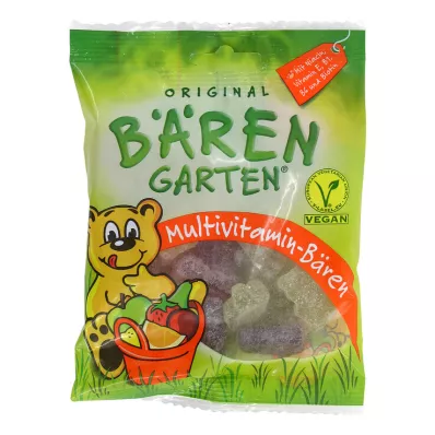 SOLDAN Bears vegan multivitamin björnar sockerhaltiga, 125 g SOLDAN Bears vegan multivitamin björnar sockerhaltiga, 125 g