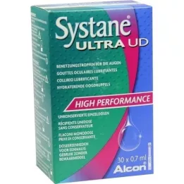 SYSTANE ULTRA UD Vätskedroppar för ögonen, 30X0,7 ml