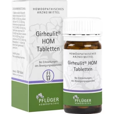 GIRHEULIT HOM Tabletter, 100 st