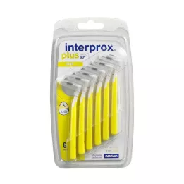 INTERPROX plus gul mellanrumsborste mini, 6 st