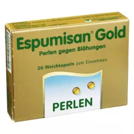 ESPUMISAN Guldpärlor mot flatulens, 20 st