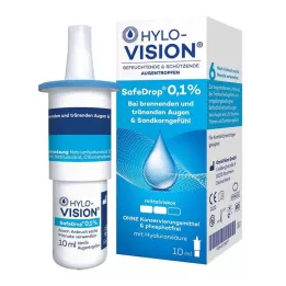 HYLO-VISION SafeDrop 0,1% ögondroppar, 10 ml