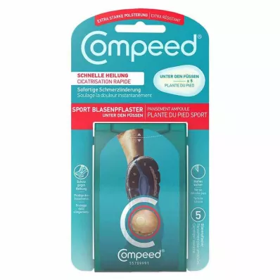 COMPEED Blåsgips under fötterna, 5 st
