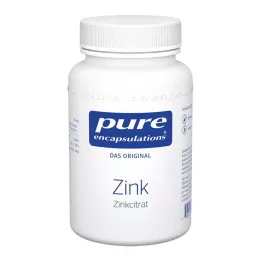 PURE ENCAPSULATIONS Zink Zinkcitrat Kapslar, 180 Kapslar