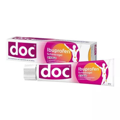 DOC IBUPROFEN Smärtgel 5%, 50 g