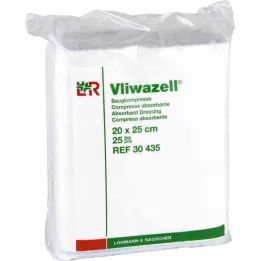 VLIWAZELL Absorberande kompresser, icke-sterila 20x25 cm, 25 st