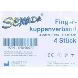 SENADA Fingertoppsbandage 4x7 cm, 4 st
