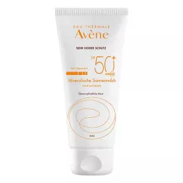 AVENE Solmjölk SPF 50+ mineral, 100 ml