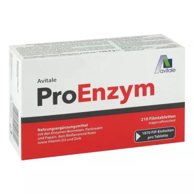PROENZYM enterotabletter, 210 st
