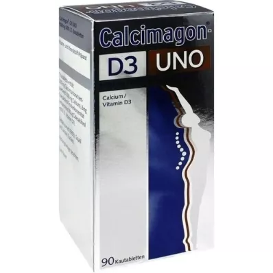 CALCIMAGON D3 Uno tuggtabletter, 90 st