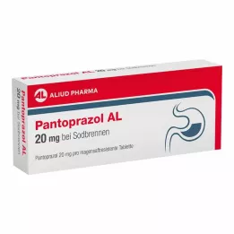 PANTOPRAZOL AL 20 mg mot halsbränna enterotabletter, 7 st