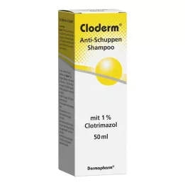 CLODERM Anti-mjällschampo, 50 ml