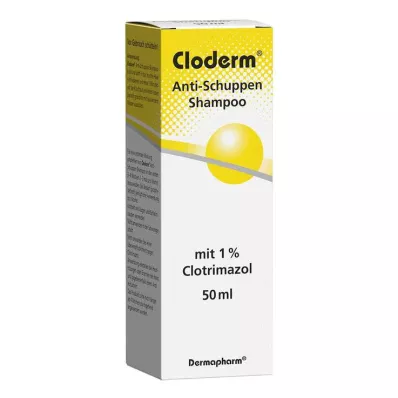 CLODERM Anti-mjällschampo, 50 ml