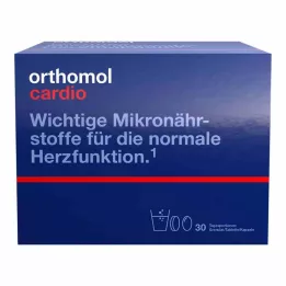 ORTHOMOL Cardio granulat/kapslar/tablett kombinationsförpackning, 1 st