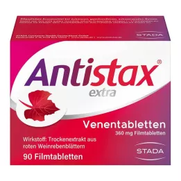 ANTISTAX tabletter för extra vener, 90 st