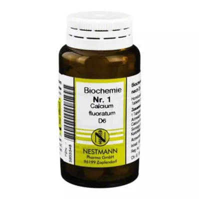 BIOCHEMIE 1 Kalciumfluoratum D 6 tabletter, 100 st